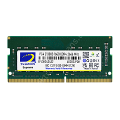 16 Gb Ddr4 2666mhz Twinmos Cl19 1.2v Sodimm (mdd416gb2666n)