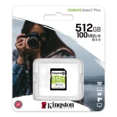 512 Gb Kingston Canvas Select Plus Micro Sdxc Uhs-i Class 10 100mb/s(sds2/512gb)