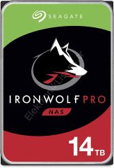 Seagate IronWolf Pro 14 TB 7200rpm 256MB SATA3 300TB/Y RV NAS (ST14000NE0008)