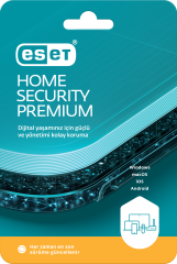 Eset Home Security Premium 5 Kullanıcı 1 Yıl Online Lisans