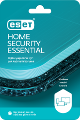 Eset Home Security Essential 5 Kullanıcı 2 Yıl Online Lisans