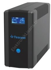 Tescom Leo+ 1200 Va Line İnteractive 5-10 Dk (2x7ah)