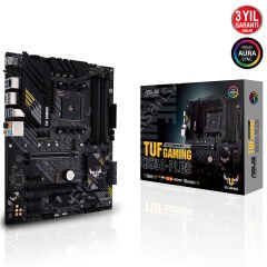 Asus Tuf Gaming B550-Plus AM4 DDR4 Ses Glandp/HDMI/DVI Sata3 Usb3.2 Atx