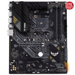 Asus Tuf Gaming B550-Plus AM4 DDR4 Ses Glandp/HDMI/DVI Sata3 Usb3.2 Atx