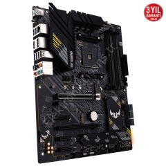 Asus Tuf Gaming B550-Plus AM4 DDR4 Ses Glandp/HDMI/DVI Sata3 Usb3.2 Atx