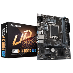 Gigabyte H610M-K DDR4 1700P DDR4 Ses GLAN HDMI SATA3 USB3.2 mATX