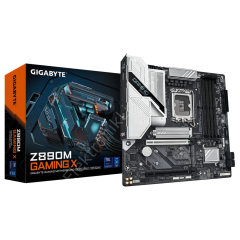 Gigabyte Z890M-Gaming-X 1851P DDR5 Ses Glan DP/HDMI SATA3 USB3.2 mATX