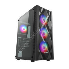 Fsp Cmt595al 750w 80+ Usb3.0 4x12cm Rgb Fan Siyah E-Atx Kasa