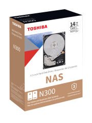 Toshiba N300 14 TB 7200rpm 512MB SATA3 180TB/y NAS (HDWG51EUZSVA)