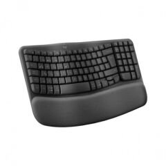 Logitech Wave Keys Kablosuz Ergonomik Q Klavye Grafit (920-012311)