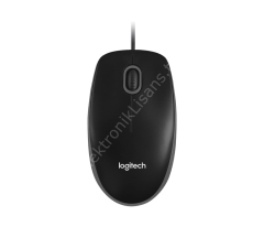 Logitech B100 Usb Kablolu Optik Mouse Siyah (910-003357)