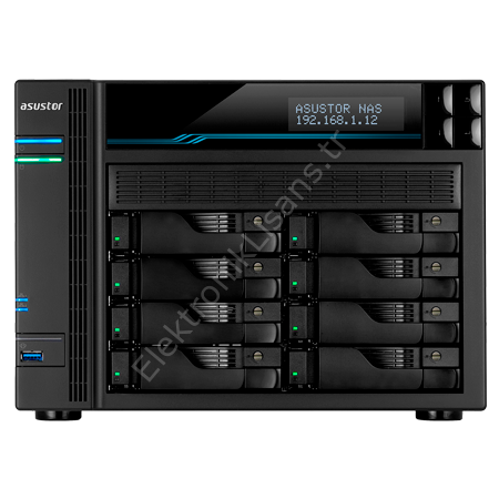 Asustor AS6508T 8 Slot Tower NAS I-2.1GHz Quad 8GB DDR4 2x10GbE 2x2.5GbE