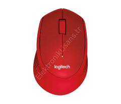 Logitech M330 Silent Kablosuz Mouse Kırmızı (910-004911)