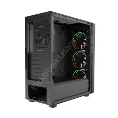 Cooler Master Cmp510 Tg 650W 80+Bronze 4x12cm Argb Fan Usb3.2 Pencereli Matx Kas