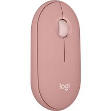 Logitech Pebble 2 M350s Bluetooth Mouse Pudra Pembe (910-007014)