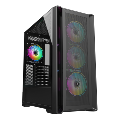 Frisby Fc-9445g 850w 80+bronze Usb3.0 4x12cm Rgb Fan Mid Tower Atx Siyah Kasa