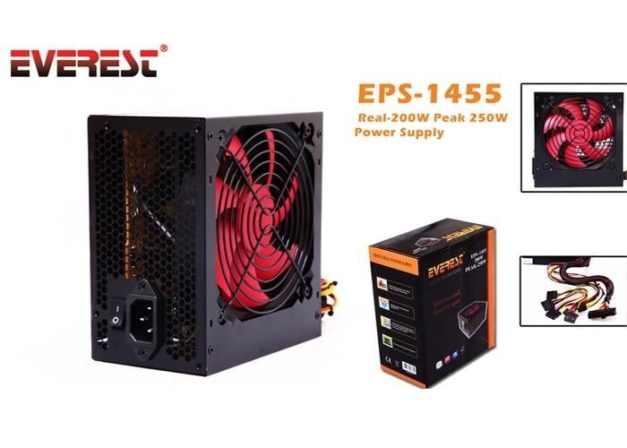 Everest Eps-1455 Real-250w Power Supply