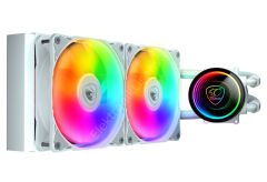 Poseidon Elite 240 2x12cm Fan Sıvı Soğutucu Beyaz