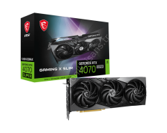 MSI Rtx4070 Super 12Gb Gddr6X 192Bit 3xDp/Hdmi(Rtx 4070 Super 12G Gaming X Slim)