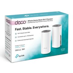 Tp-Link Deco E4 AC1200 Ev Wi-Fi Sistemi (İkili Paket)