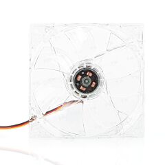 Tx 12cm Kirmizi Led Kasa Fani 120mm (txccf12rd)