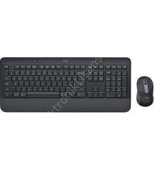 Logitech MK650 Signature Kablosuz Q Klavye Mouse Set Grafit (920-01100)