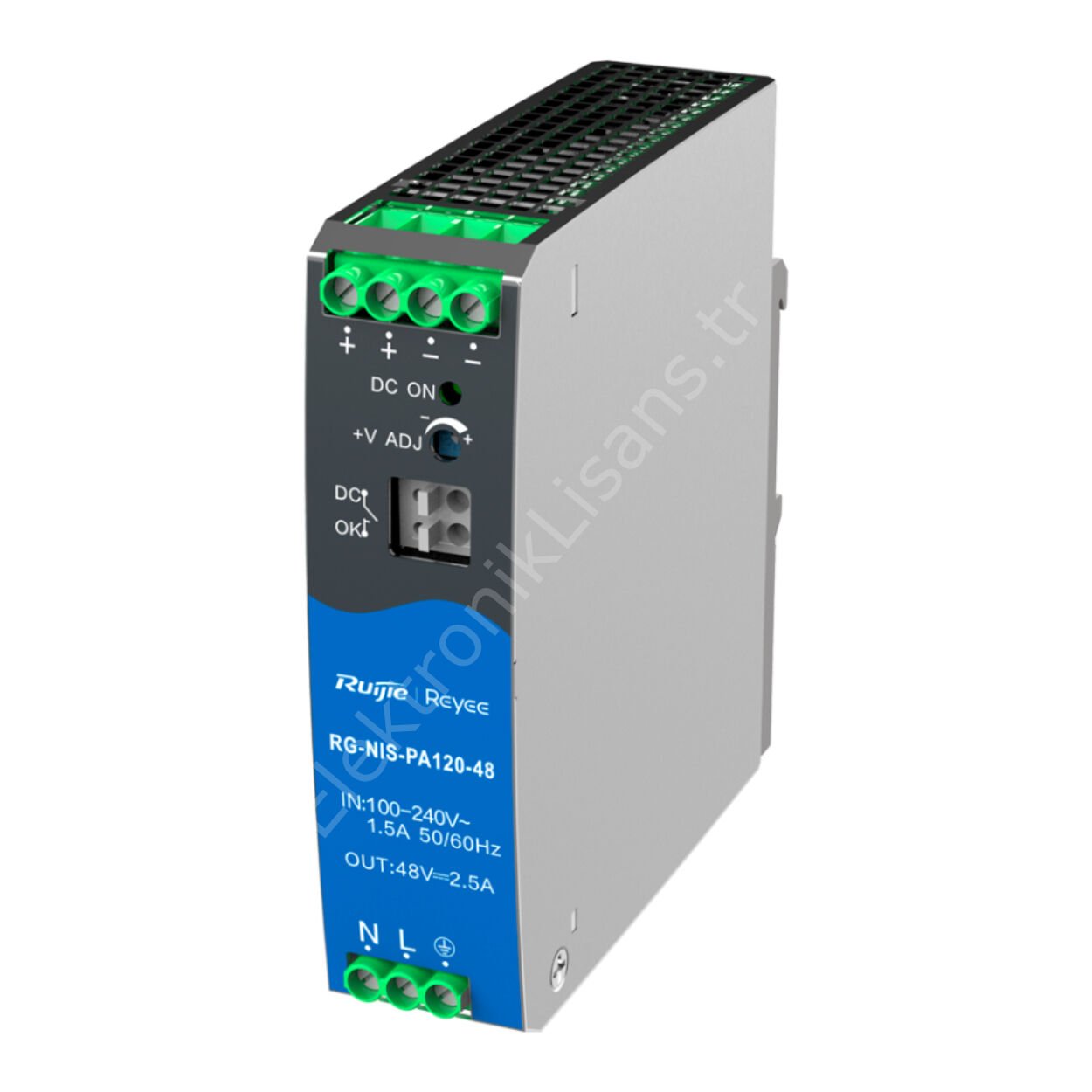 Ruijie Reyee RG-NIS-PA120-48 48V 120W Din-Rail Power Supply