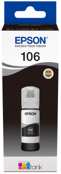 Epson C13t00r140 (106) 70ml Black Murekkep