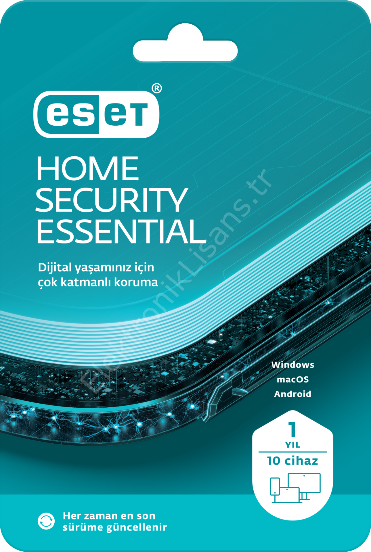 Eset Home Security Essential 10 Kullanıcı 1 Yıl Kutu Lisans