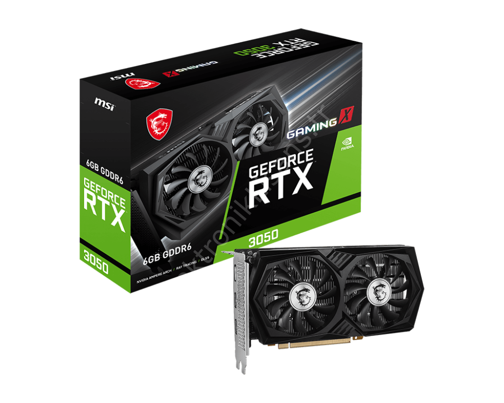 Msi Rtx3050 6Gb Gddr6 96Bit Dp/2xhdmi (Rtx 3050 Gaming X 6G)