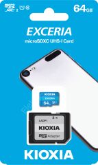 64 Gb Kioxia Exceria Micro Sdxc Uhs-1 Class 10 100mb/s (lmex1l064gg2)