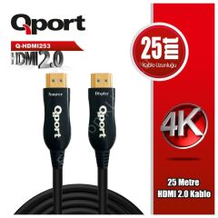 Hdmi 253'' Altın Uçlu 25m 4k Hdmi 2.0 Kablo