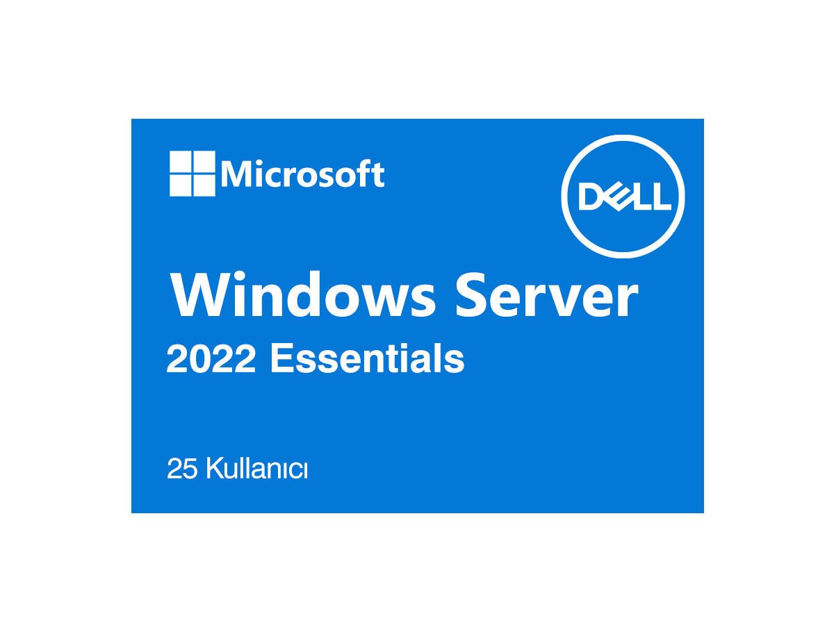 Dell W2k22esn-rok Server 2022 Essential Rok Lisans (25 Kullanici)