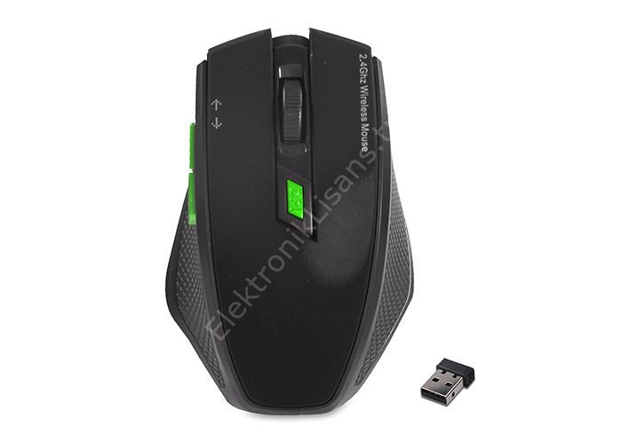 Everest Smw-777 USB Siyah 2.4 GHz Optik Kablosuz Mouse