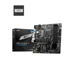 MSI Pro B760M-P 1700P DDR5 Ses GLAN DP/HDMI/VGA SATA3 USB3.2 mATX