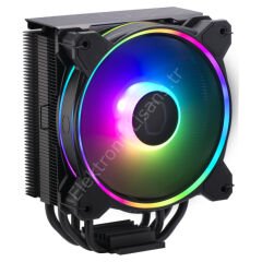 Cooler Master Hyper 212 Halo Black 1700/1200/1156/1155/1151 AM5/AM4 CPU Soğutucu