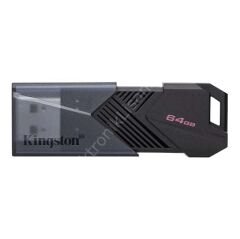 Kingston DataTraveler Exodia Onyx Siyah 64 GB USB 3.2