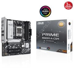 Asus Prime B840M-A-CSM AM5 DDR5 Ses Glan DP/HDMI SATA3 USB3.2 mATX