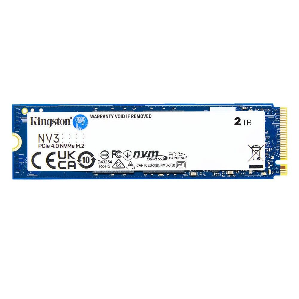 Kingston Nv3 2 Tb Nvme Gen4 Ssd 6000/5000 (snv3s/2000g)