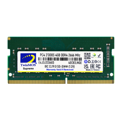 4 Gb Ddr4 2666mhz Twinmos Cl19 1.2v Sodimm (mdd44gb2666n)