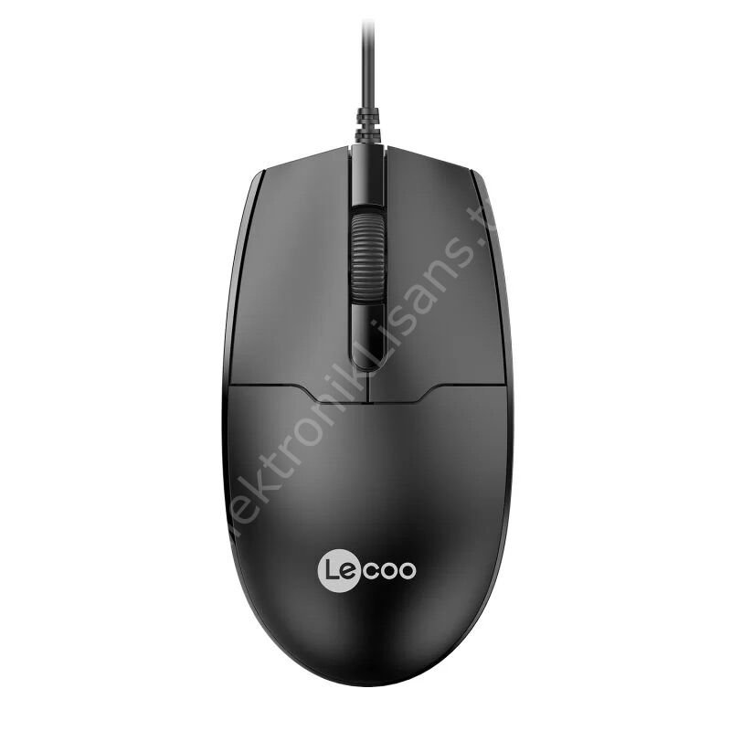 Lecoo Ms101 Usb Kablolu Mouse Siyah