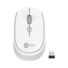 Lecoo Ws202 Usb Kablosuz Mouse Beyaz