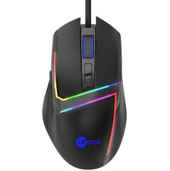 Lecoo Ms106 Kablolu Rgb Optik Gaming Mouse Siyah