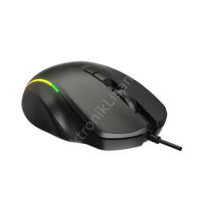 Lecoo Ms140 Kablolu Rgb Makro Tuslu Optik Gaming Mouse Siyah